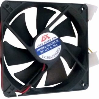 CHASSIS FAN: 120MM BLACK