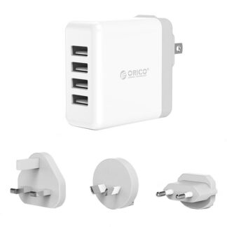 ORICO 4 PORT UNI TRAVEL WALL C