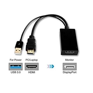 HDMI TO DISPLAY PORT (ACTIVE)
