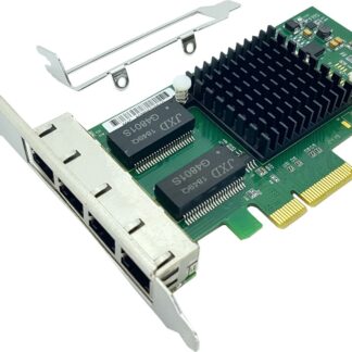 PCIE 4 RJ45 PORT LAN CARD